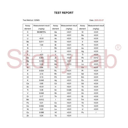 Graphite Sheet Electrode, Multi Sizes (10×10-30×30 mm, Thickness 3 mm), > 99.99% Purity, SGS GDMS Tested General Electrode - Sheet