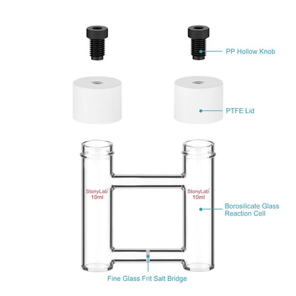 Fine Glass Frit Salt Bridg [5-15 ml]