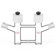 StonyLab H-Type Electrolytic Cells with Fine Glass Frit Salt Bridge for professional laboratory applications