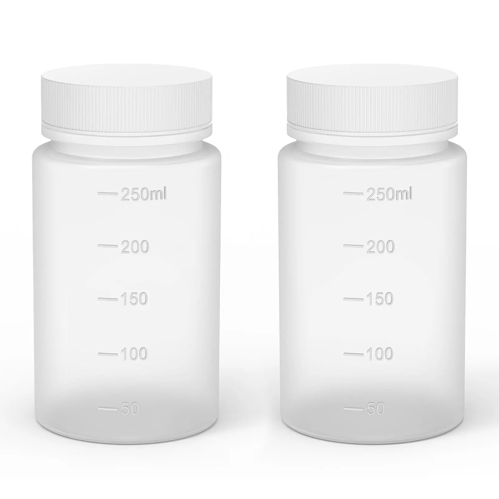 Alternative angle showing underlying build quality of StonyLab HDPE Wide Mouth Reagent Bottle