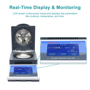Alternative angle showing underlying build quality of StonyLab Halogen Moisture Analyzer