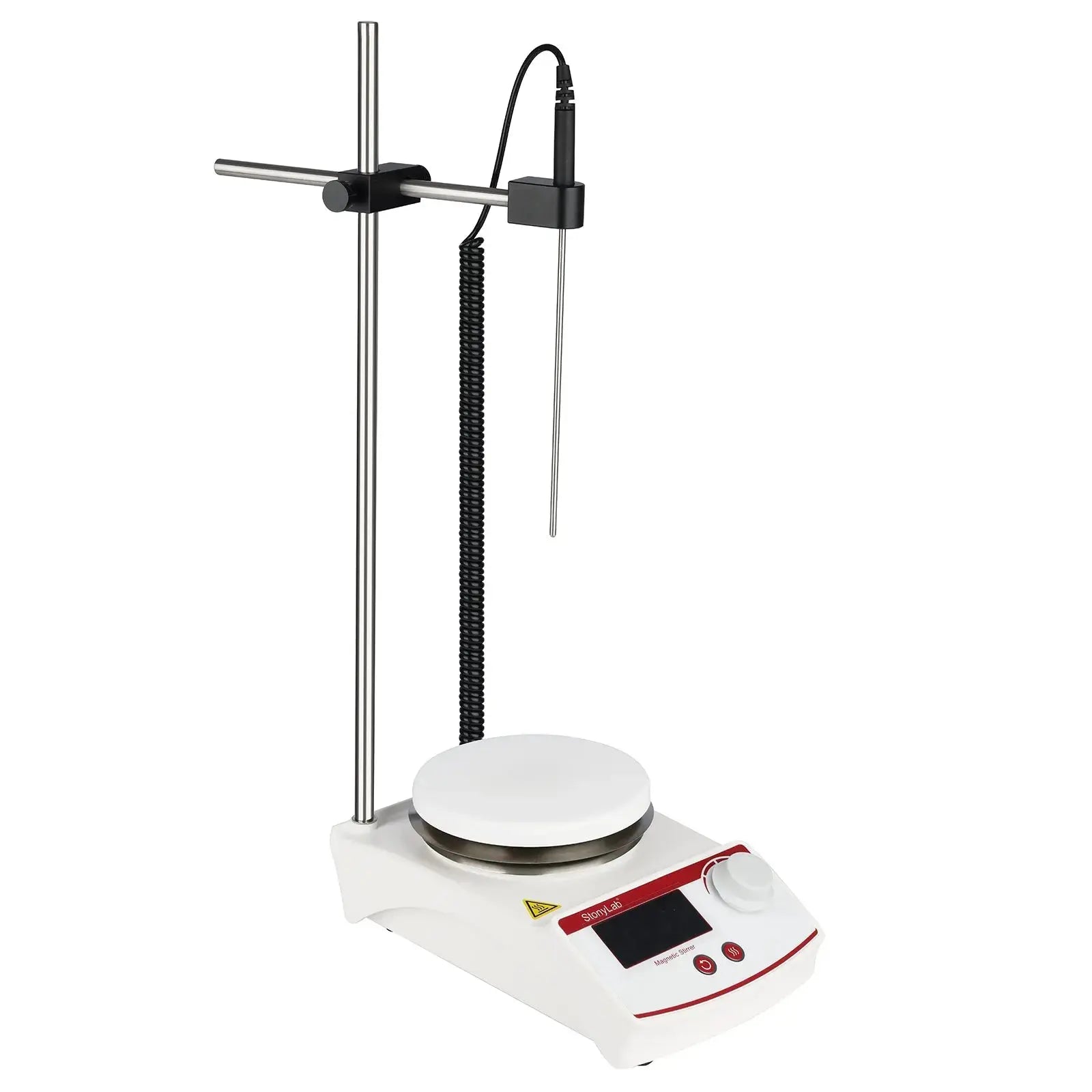 Heated Magnetic Stirrer, 20L Max Capacity, 100-2000 rpm, RT+5 to 350°C Magnetic Stirrer
