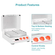 StonyLab Heated Microplate Shaker heavy duty chemical processing configuration