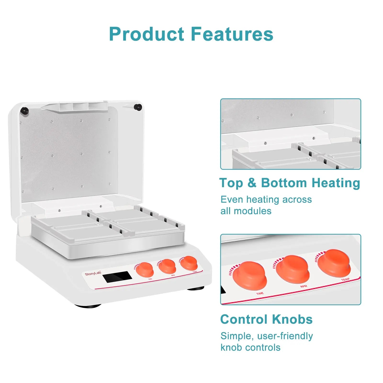 StonyLab Heated Microplate Shaker heavy duty chemical processing configuration