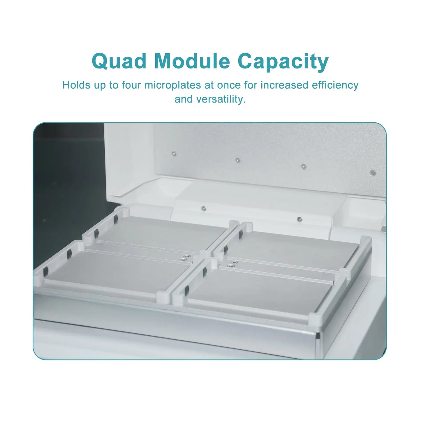 Heated Microplate Shaker, 100-1600 RPM, Ambient 5-70°C, 4 Microplates Microplate Shaker