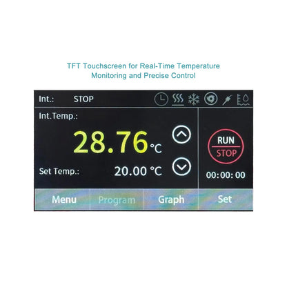 Heating & Cooling Circulator, 3-9 L Bath Volume, -40 to 100°C, 12–22 L/min Flow Rate Circulators