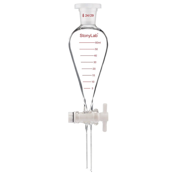 Graduated Separatory Funnel with 24/29 Joint
