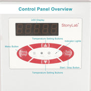 Comprehensive product view and setup components for StonyLab Heating & Cooling Circulator