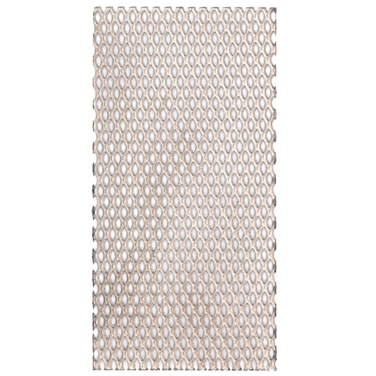 High-Purity Titanium Mesh Cathode Electrode (Uncoated), 50 x 100 x 1 mm, for Electrolysis