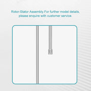 Detailed structural assembly component for StonyLab Homogenizer with Multiple Rotor-Stator Assemblies