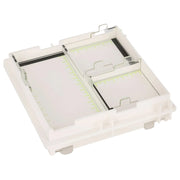 Side view and dimensional layout of the durable StonyLab Horizontal Electrophoresis Apparatus