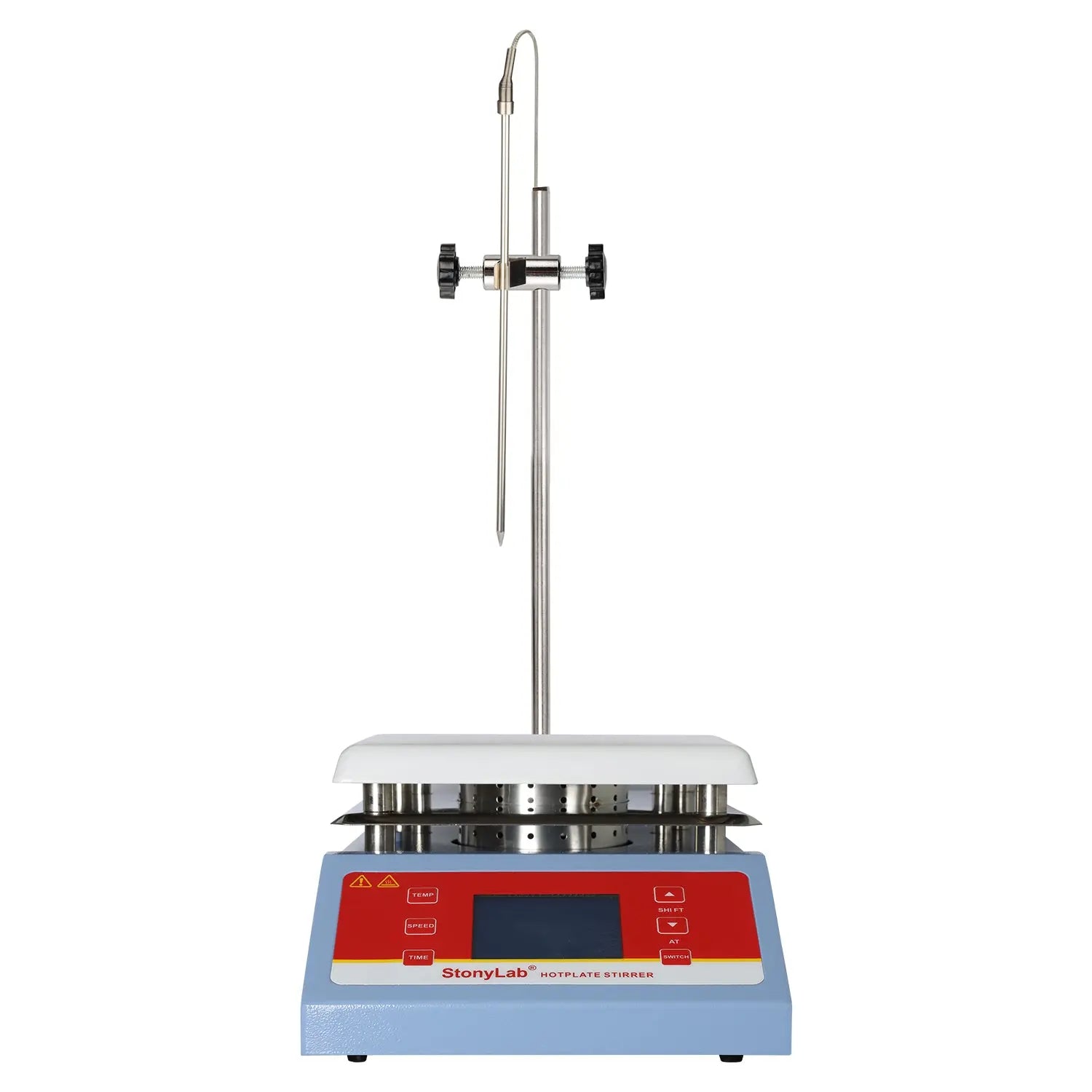 StonyLab Digital Heating Magnetic Stirrer with Temperature Sensor for professional laboratory applications