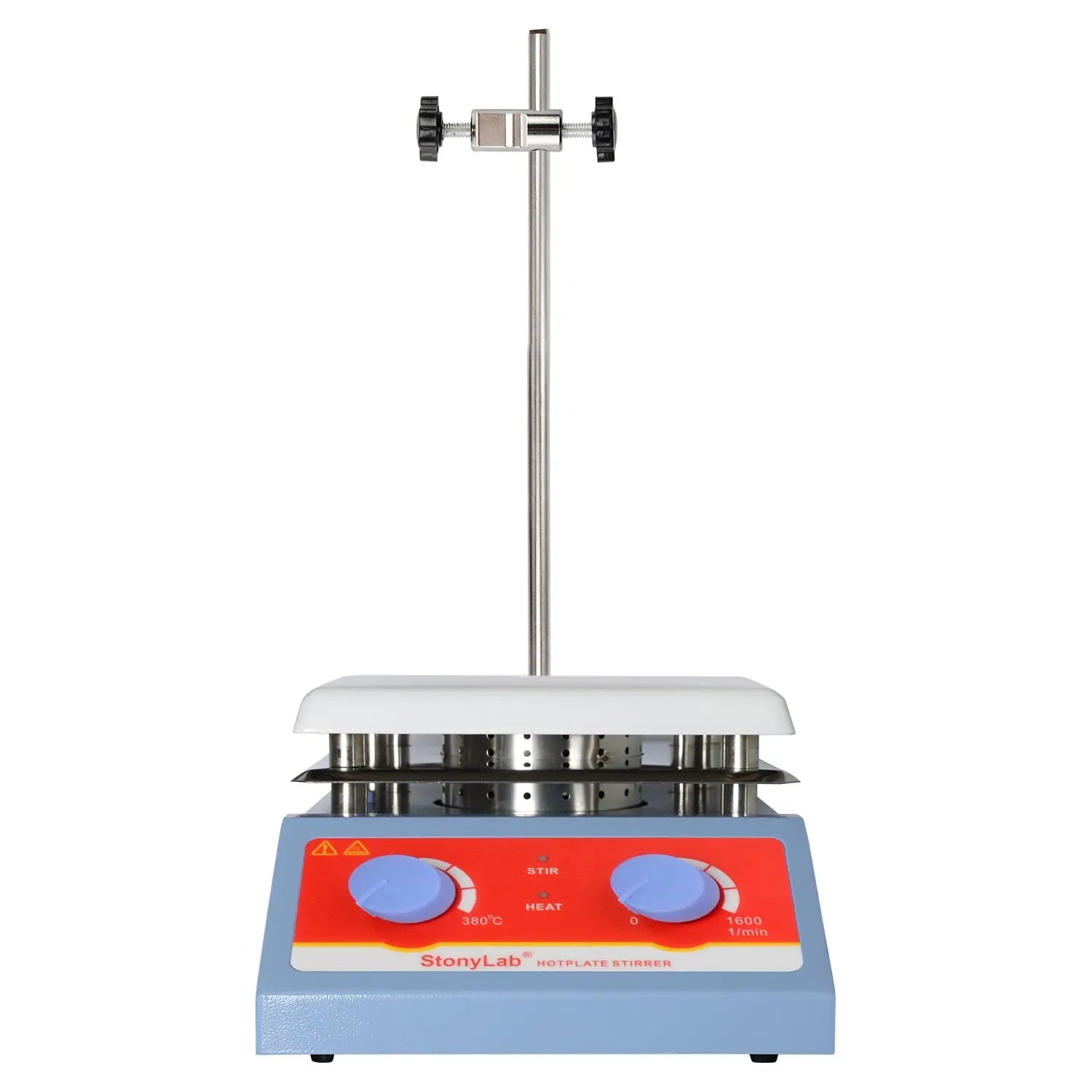 Hotplate Magnetic Stirrer,0-1600 RPM, Max 380℃ - StonyLab Magnetic Stirrer 