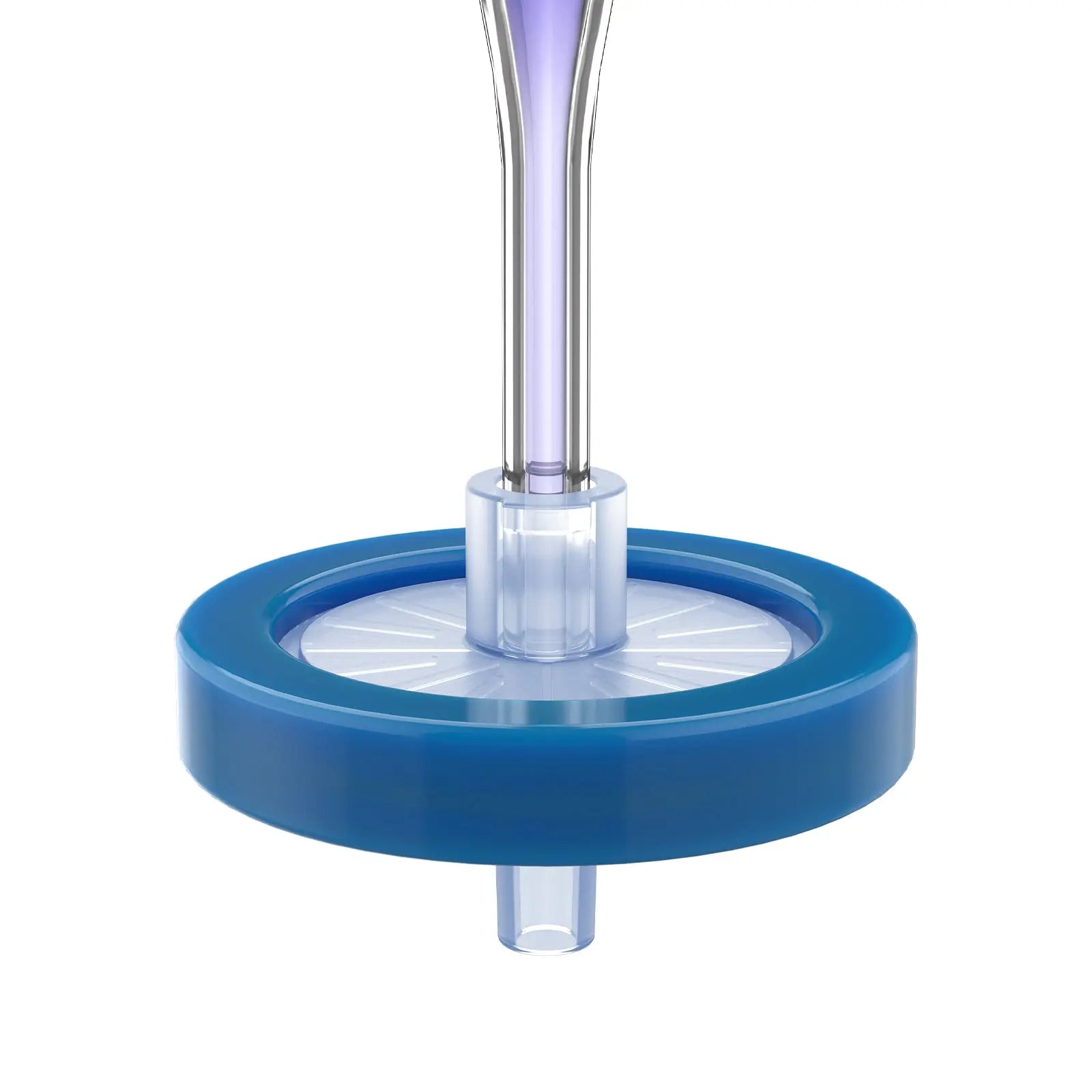 Hydrophilic nylon syringe filter for aqueous and organic sample filtration with high mechanical strength for laboratory use StonyLab