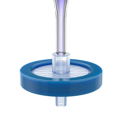 Hydrophilic nylon syringe filter for aqueous and organic sample filtration with high mechanical strength for laboratory use StonyLab