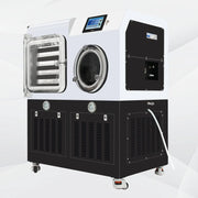 Close-up view showing the precise design and material of StonyLab In-Situ Square Cabin Freeze Dryer