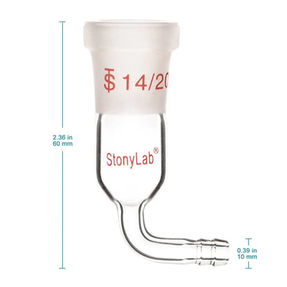 Vacuum/Inert Gas Inlet Adapter Adapters - Inlets / Thermometer