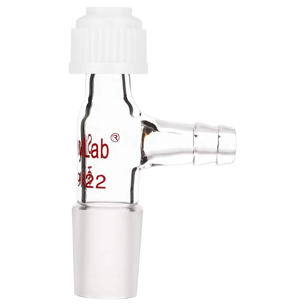 Inlet Thermometer Adapter with Hose Connection and Compression Cap Adapters - Inlets / Thermometer