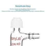 Detailed structural assembly component for StonyLab Inlet Thermometer Adapter with Hose Connection and Compression Cap