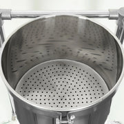Alternative angle showing underlying build quality of StonyLab Integrated Vacuum Filter with Buchner Funnel