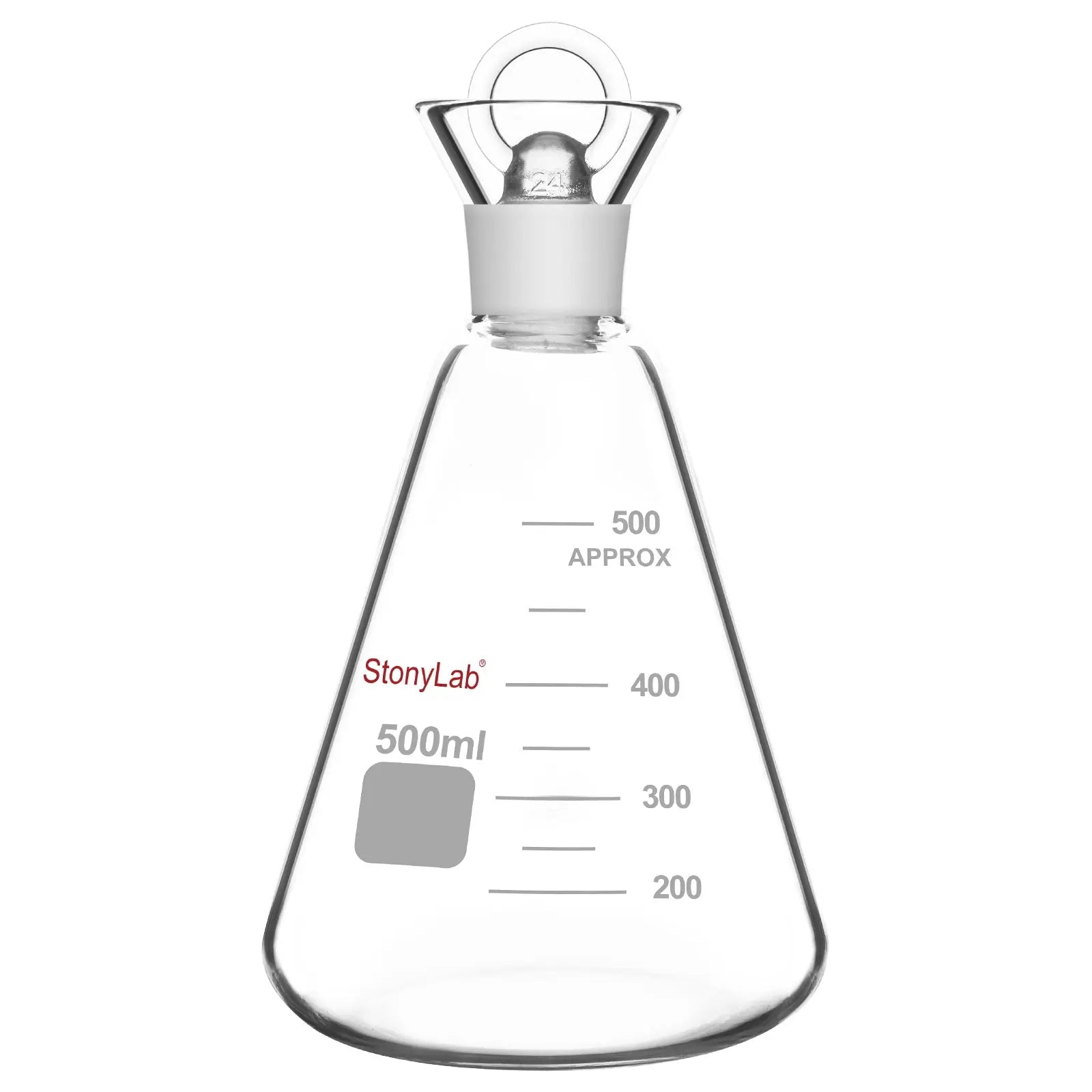 StonyLab Iodine Flask with Stopper for professional laboratory applications
