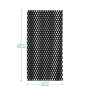 Close-up view showing the precise design and material of StonyLab Iridium Tantalum Coated Titanium Mesh Electrode (Nano-Coated