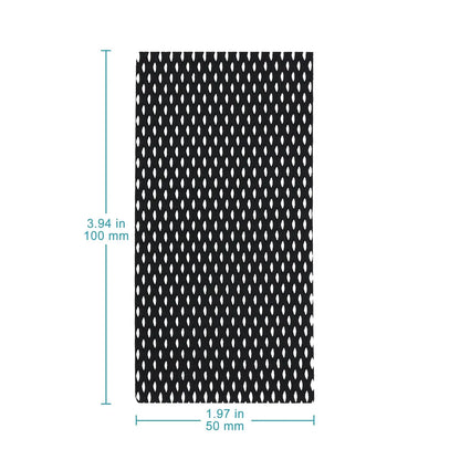 Iridium Tantalum Coated Titanium Mesh Anode (Nano-Coated, Oxygen Evolution), 50 x 100 x 1 mm Ir-Ta-Ti