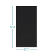 Iridium Tantalum Coated Titanium Mesh/Sheet Electrode (Nano-Coated, Oxygen Evolution Anode), 50 x 100 x 1 mm Ir-Ta-Ti