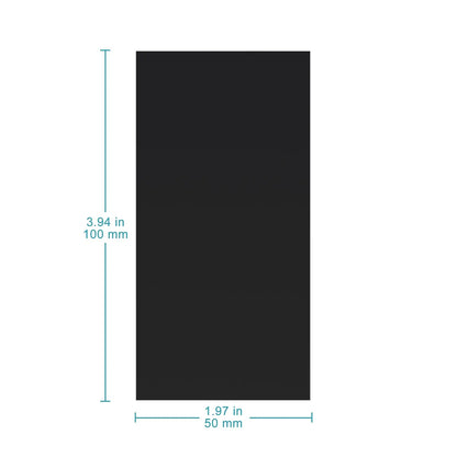 Iridium Tantalum Coated Titanium Mesh/Sheet Electrode (Nano-Coated, Oxygen Evolution Anode), 50 x 100 x 1 mm Ir-Ta-Ti