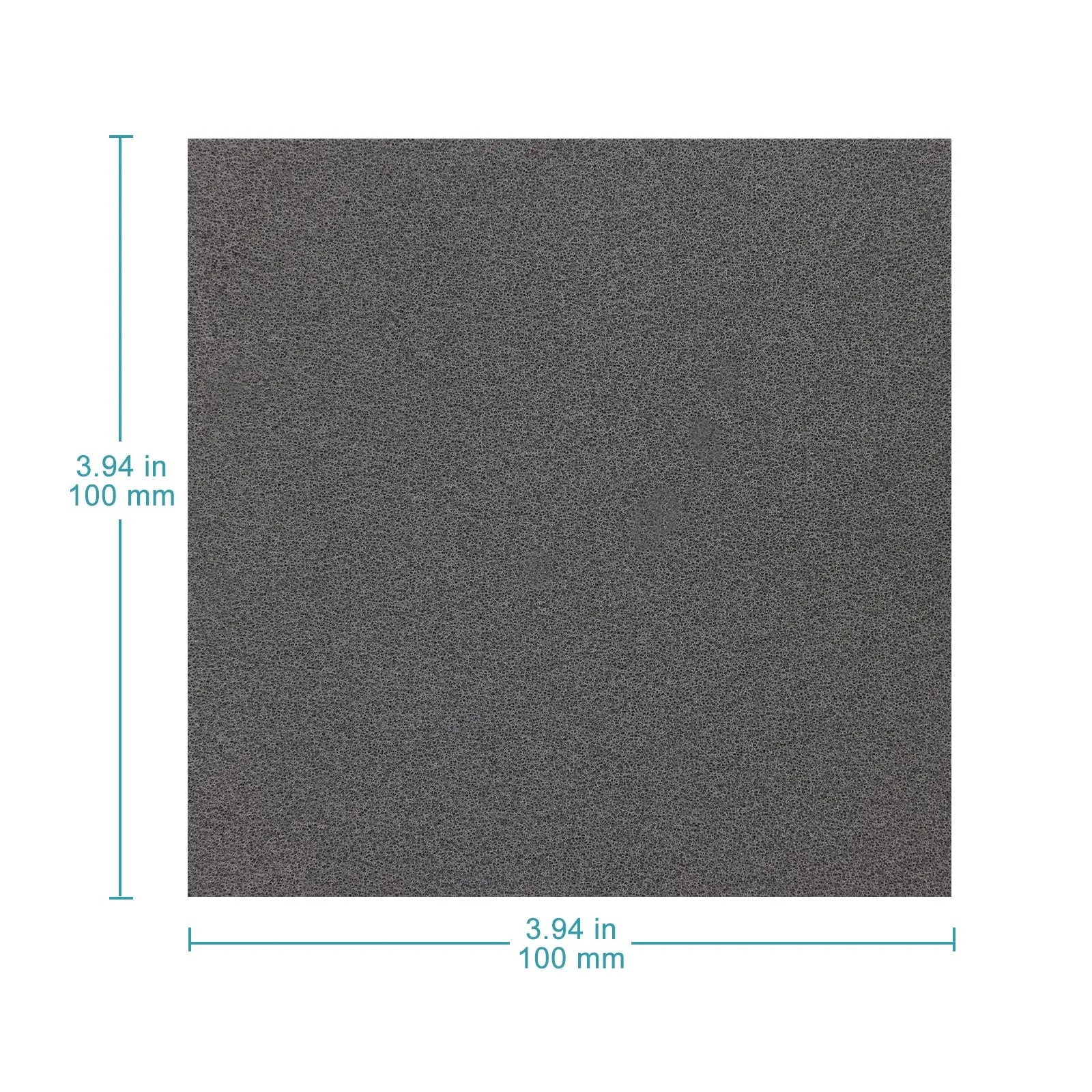Close-up view showing the precise design and material of StonyLab Iron Foam (Fe)