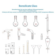 Side view and dimensional layout of the durable StonyLab Isoamyl Acetate Extraction Kit