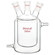 Comprehensive product view and setup components for StonyLab Jacketed Reaction Flask