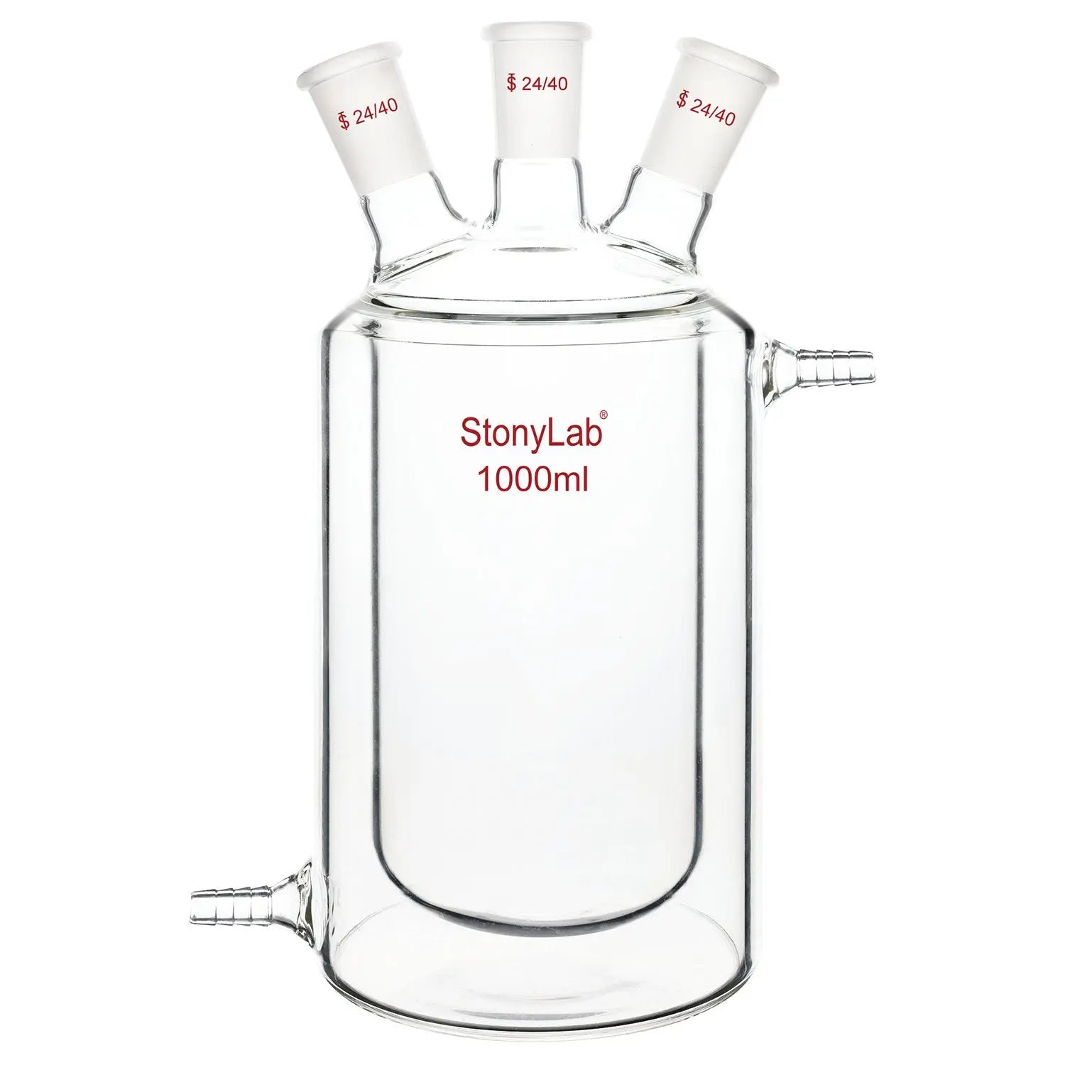 StonyLab Jacketed Reaction Flask for professional laboratory applications
