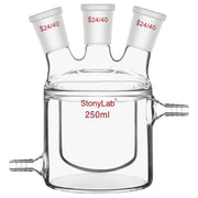 Comprehensive product view and setup components for StonyLab Jacketed Reaction Flask