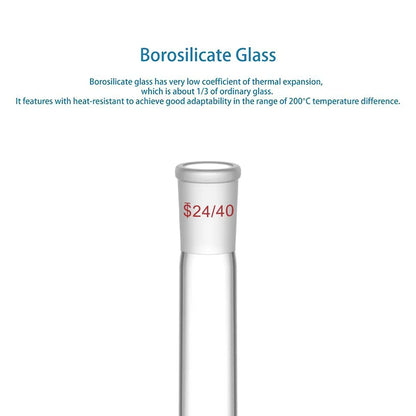 Kjeldahl Flask, 24/40 Joint, 100/500 ml Flasks-Round Bottom-1 Neck