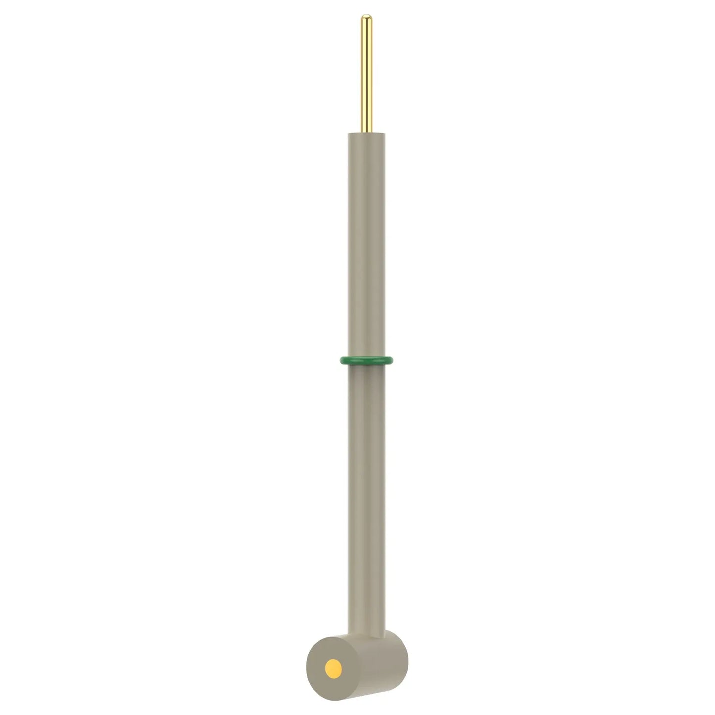 L-Shape Gold Disk Electrode, PEEK Casing, 3 mm Gold Disk General Electrode-Disk