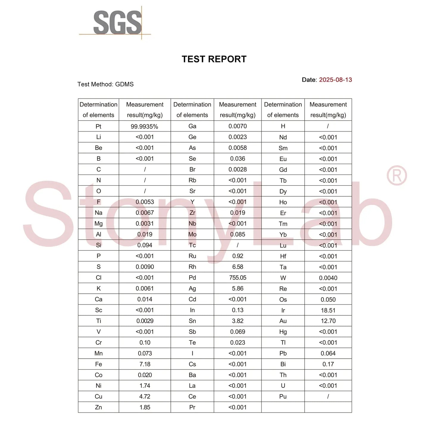 L-Shape Platinum Sheet Electrode Holder, 5x5 mm Pt Sheet Conductive Substrate, 0.1-2 mm Clampable Thickness, >99.99% Purity, SGS Certified - GDMS Tested Electrode-Holder