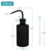Close-up view showing the precise design and material of StonyLab LDPE Wash Bottle