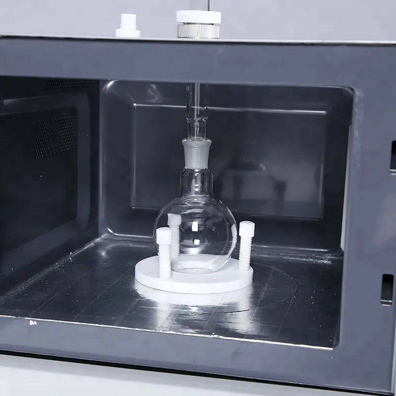 Comprehensive product view and setup components for StonyLab Lab Continuous Radiation Microwave Reactor