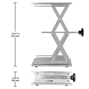Comprehensive product view and setup components for StonyLab Lab Scissor Jack