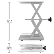 Comprehensive product view and setup components for StonyLab Lab Scissor Jack