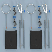 Comprehensive product view and setup components for StonyLab Lab Stand Set