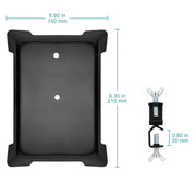Lab stand set 9-piece universal retort stand kit with base support rod rings and clamps for laboratory glassware StonyLab