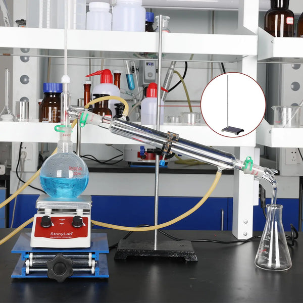 Lab Retort Stand 570mm Rod, Base 8¡Á5in Support Set | StonyLab