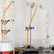 Set Supporto Laboratorio Stonylab - Asta In Acciaio 56.9 Cm, Morsetto Girevole, Anello, Teste Borchie