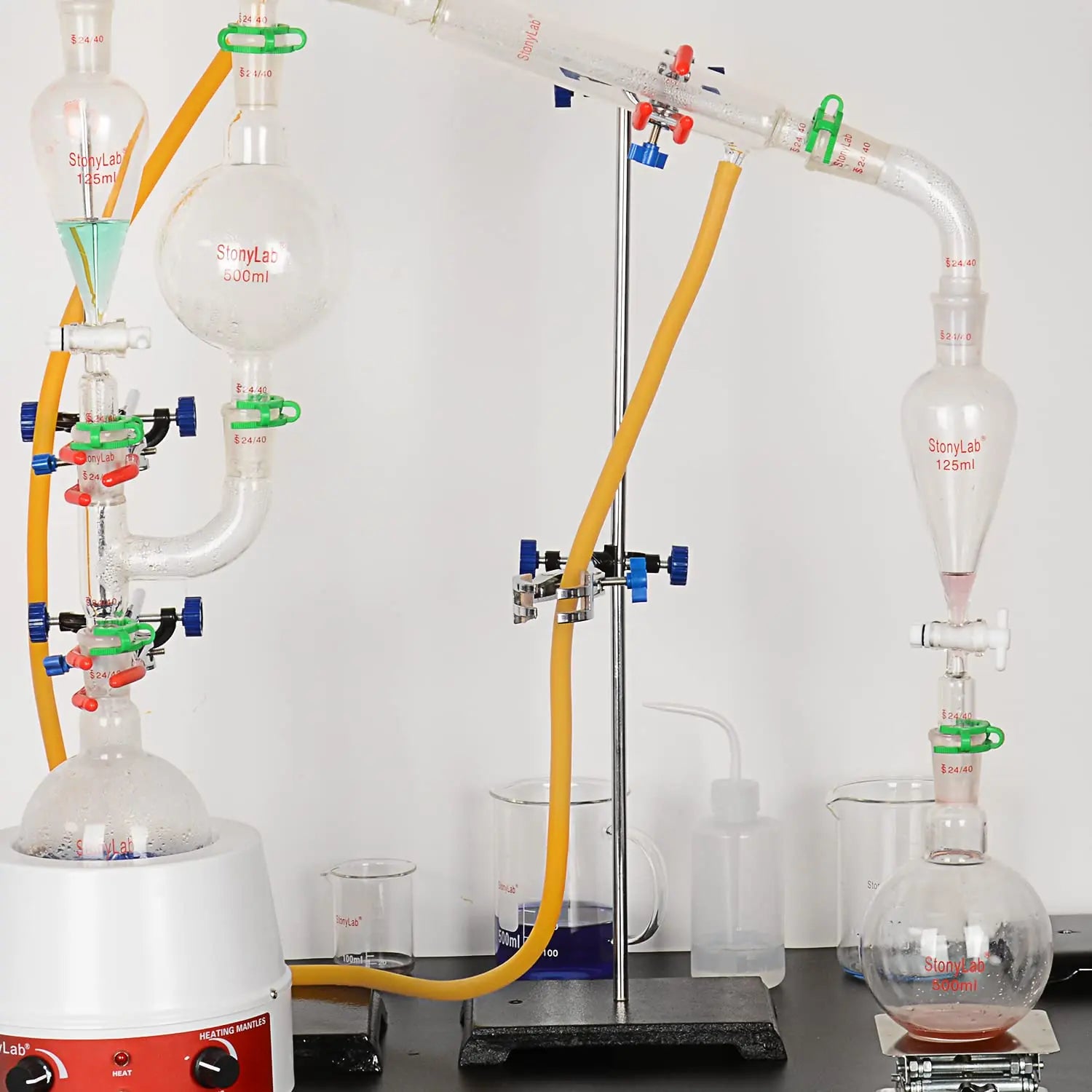 Alternative angle showing underlying build quality of StonyLab Lab Stand