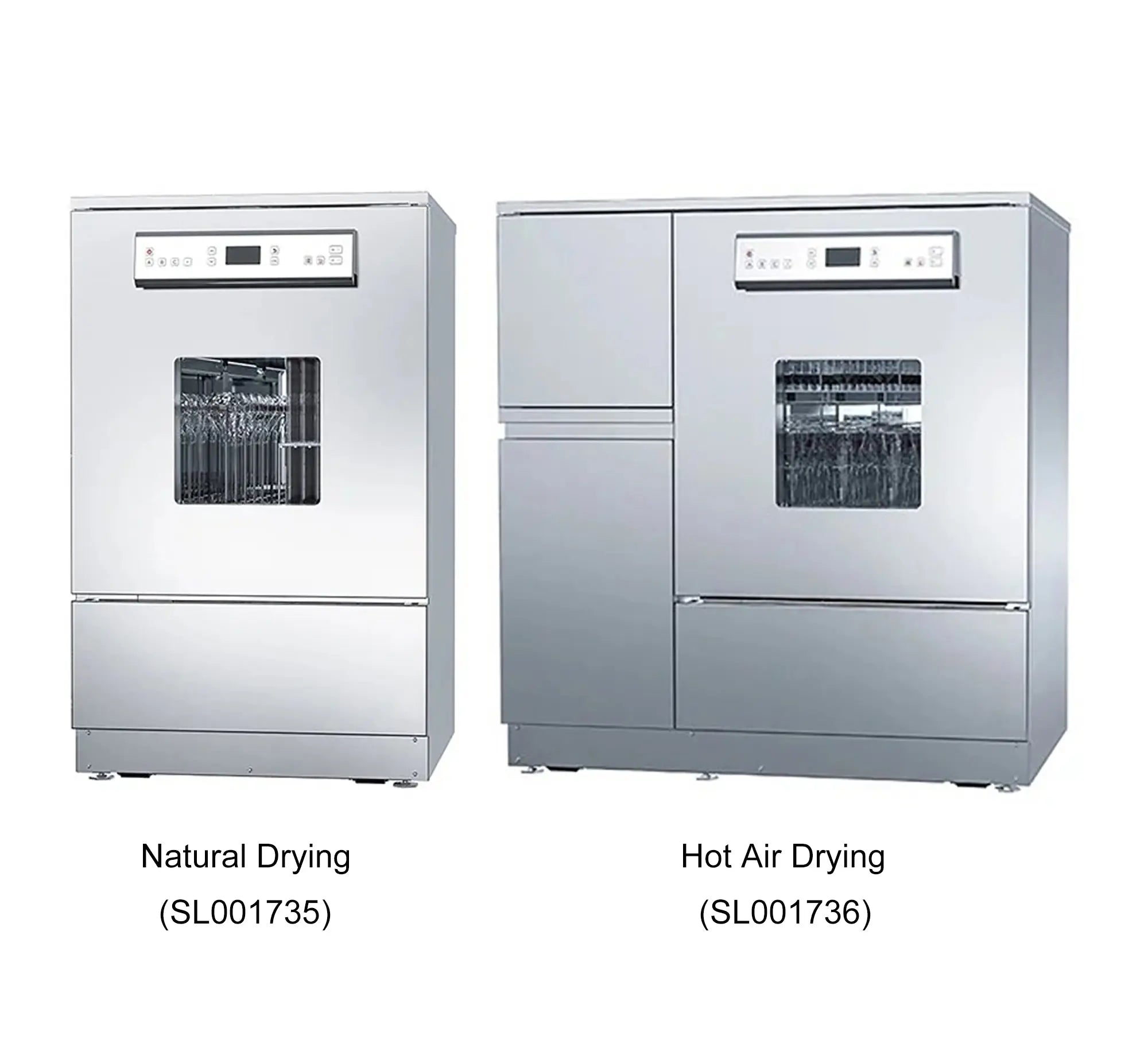 Close-up view showing the precise design and material of StonyLab Lab Washer Glassware Washing Machine