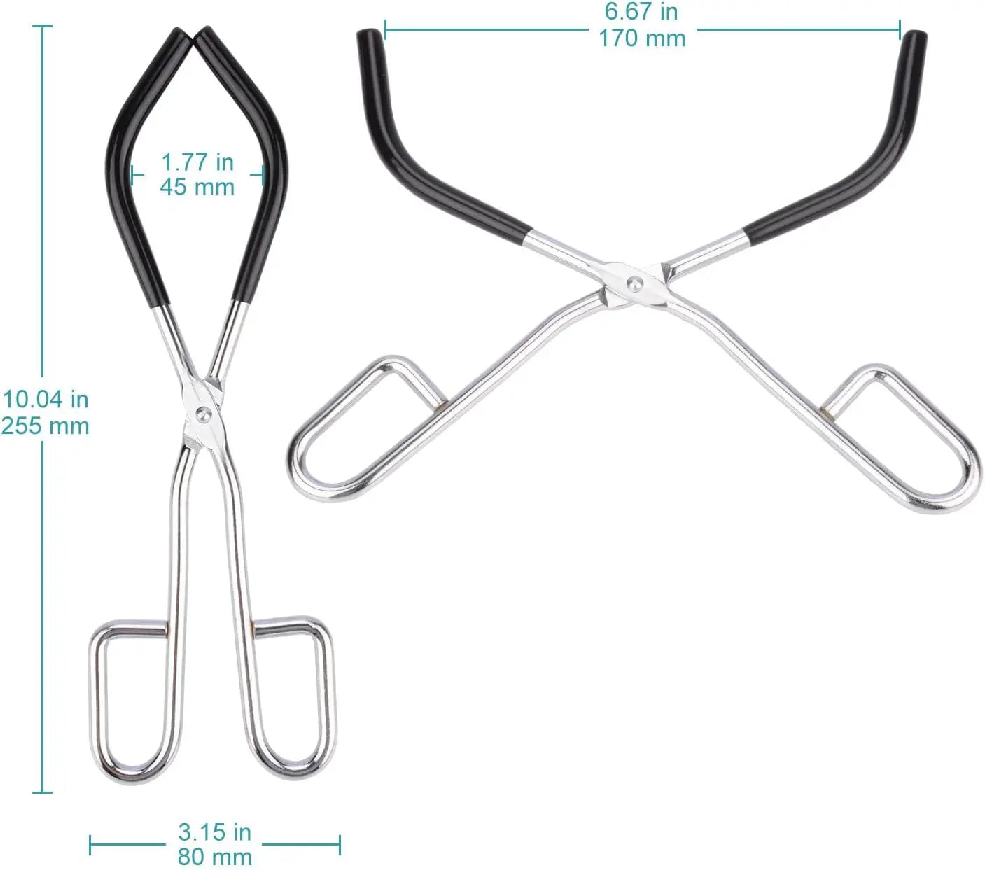 Close-up view showing the precise design and material of StonyLab Laboratory Beaker Clamp
