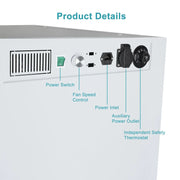 Laboratory refrigerated incubator 0-60°C digital temperature control 70–450 L capacity cooling incubator for research labs StonyLab