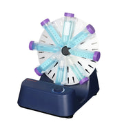 Laboratory tube rotator with adjustable 0–80 rpm rotation speed for gentle sample mixing with interchangeable 1.5 ml 15 ml and 50 ml tube holders StonyLab